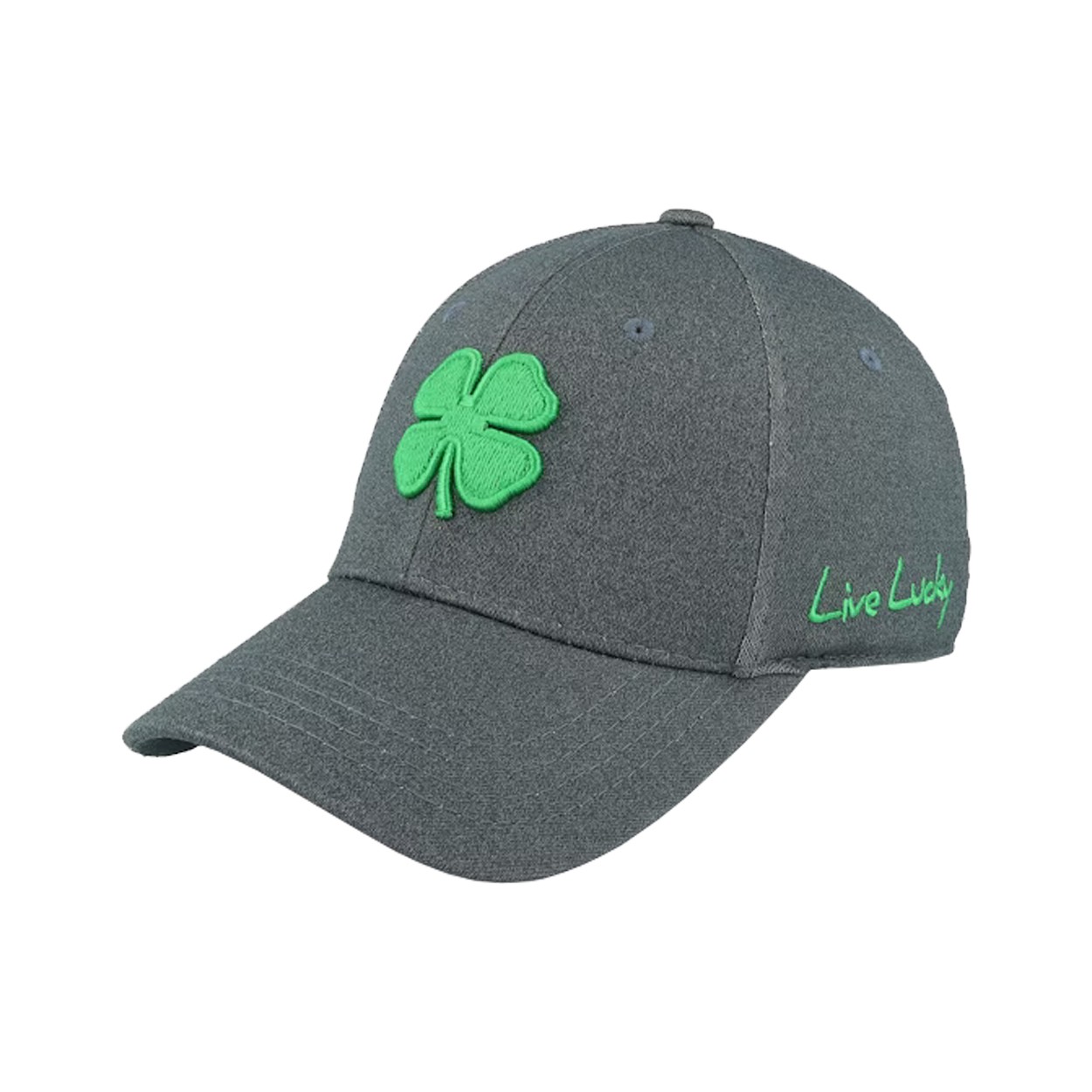 Black Clover DNA Fitted Golf Hat Memory-Fit Cap, Premium Comfort, New