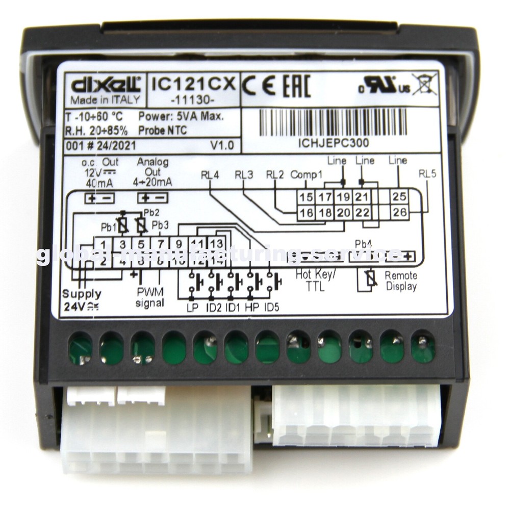 New In Box DIXELL IC121CX-11130 Temperature Controller