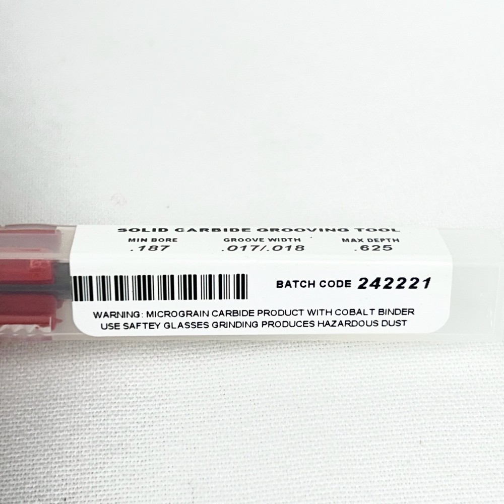 Internal Tool ITI Solid Carbide Grooving Tool #20-1235