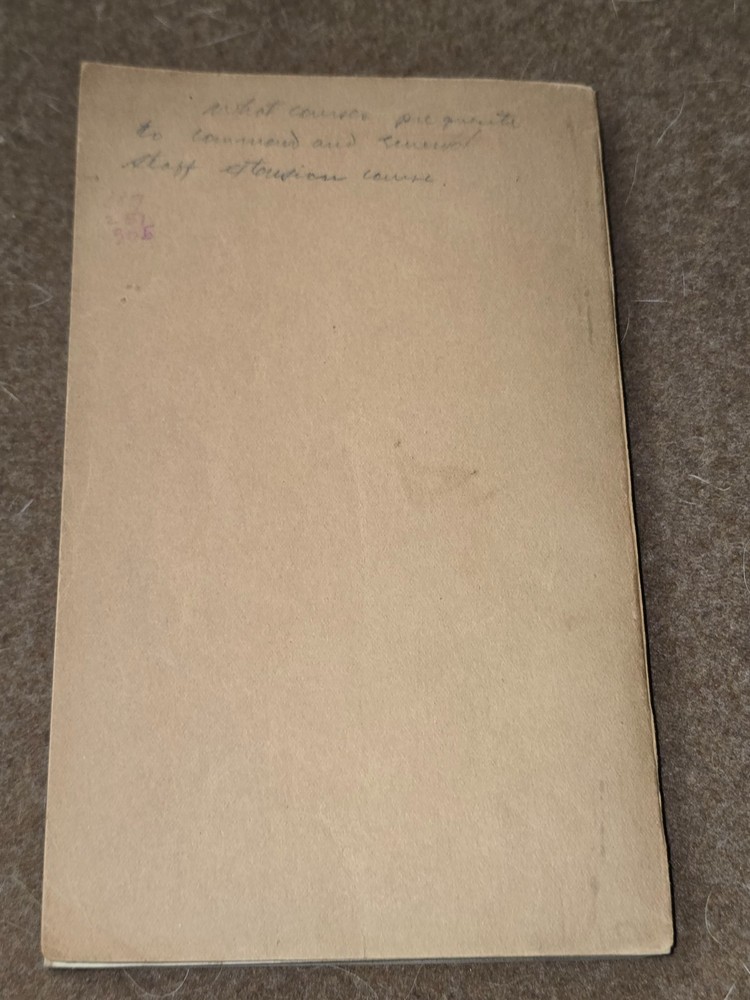 Pre WWII US Army Engineer Field Book Volume 1 Engineer Troops Dated 1932