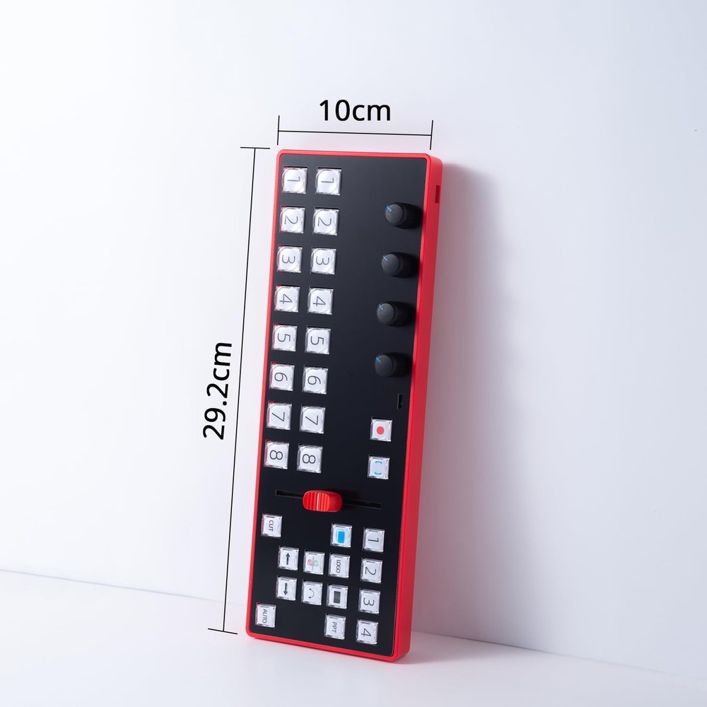 Vmix Switcher Control Panel for New Media Live Broadcast MIDI2.0 Software Keyboa