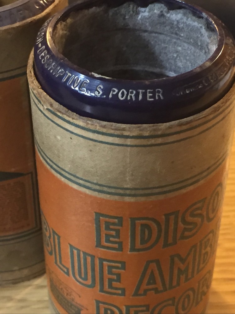 edison blue amberol cylinder records