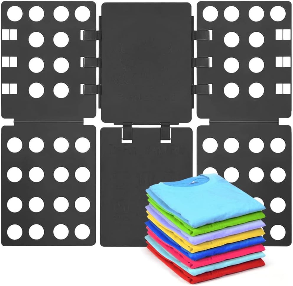 Shirt Folding Board – Fast Laundry Folder Tool Black
