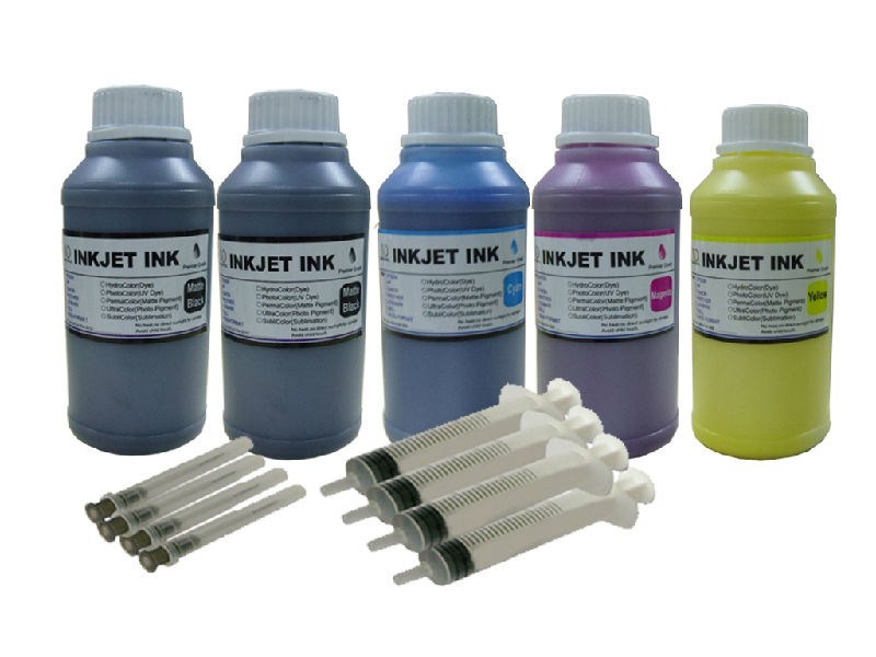5x250ml ND® Pigment Ink for Canon PFI-030 imagePROGRAF iPF TA-20 TA-30 MFP L36ei