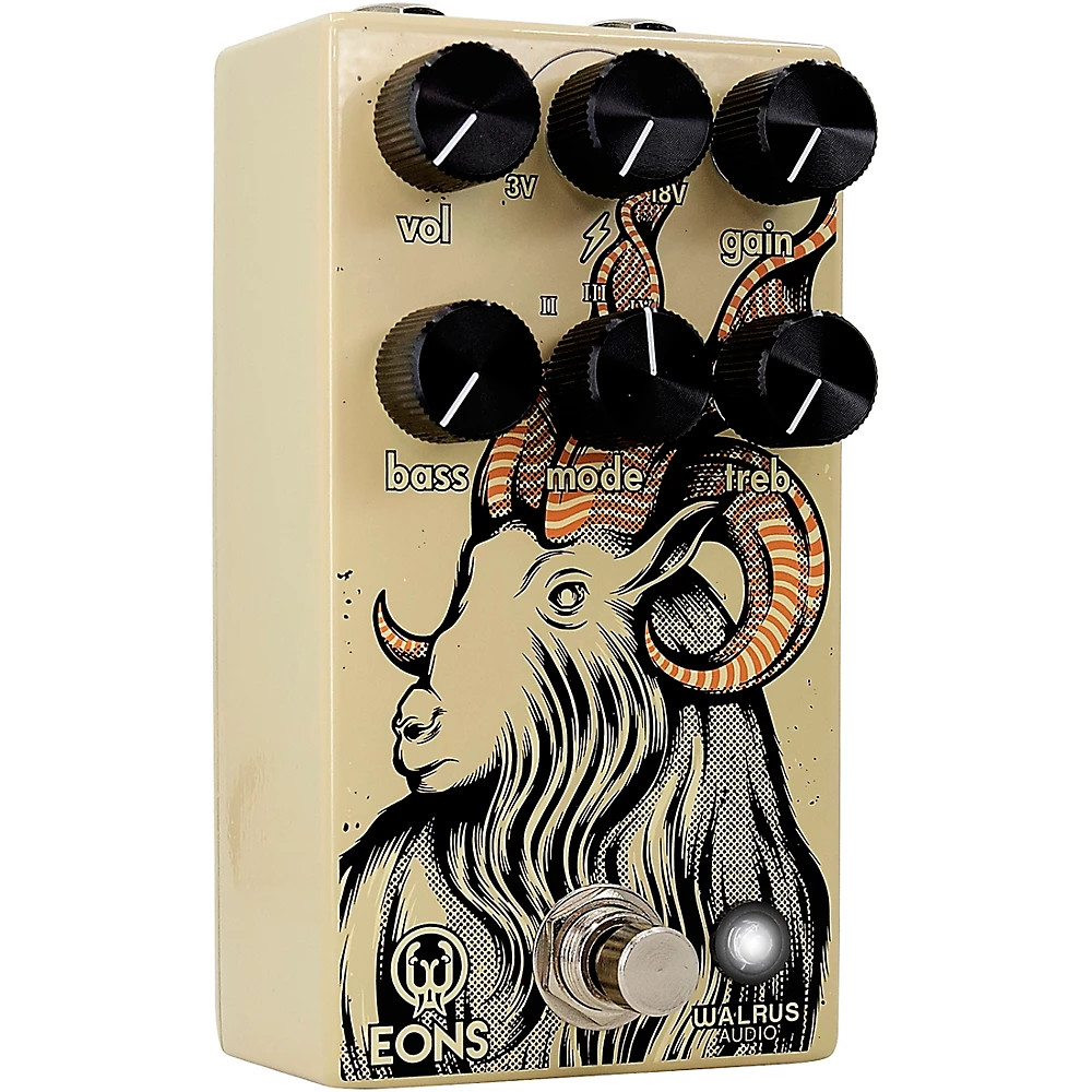 Walrus Audio Eons Five-State Fuzz Effects Pedal Cream
