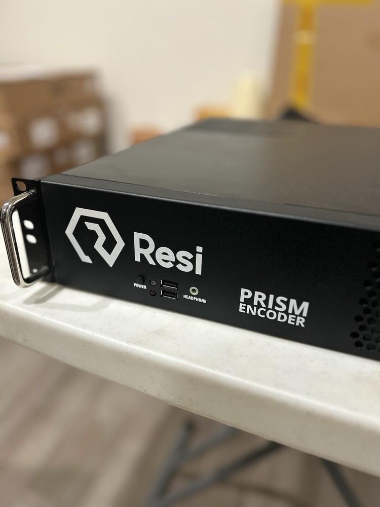 NEW! Resi Prism Single 4k Or Dual 1080 Live Stream Encoder E2221 Unused