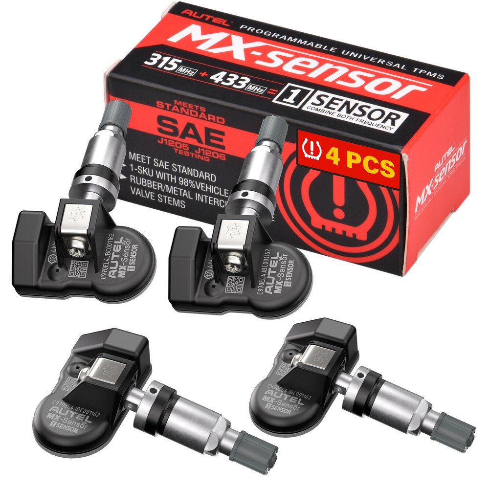 Autel MX-Sensor 315MHz & 433MHz programmable TPMS Universal Tire Pressure Sensor