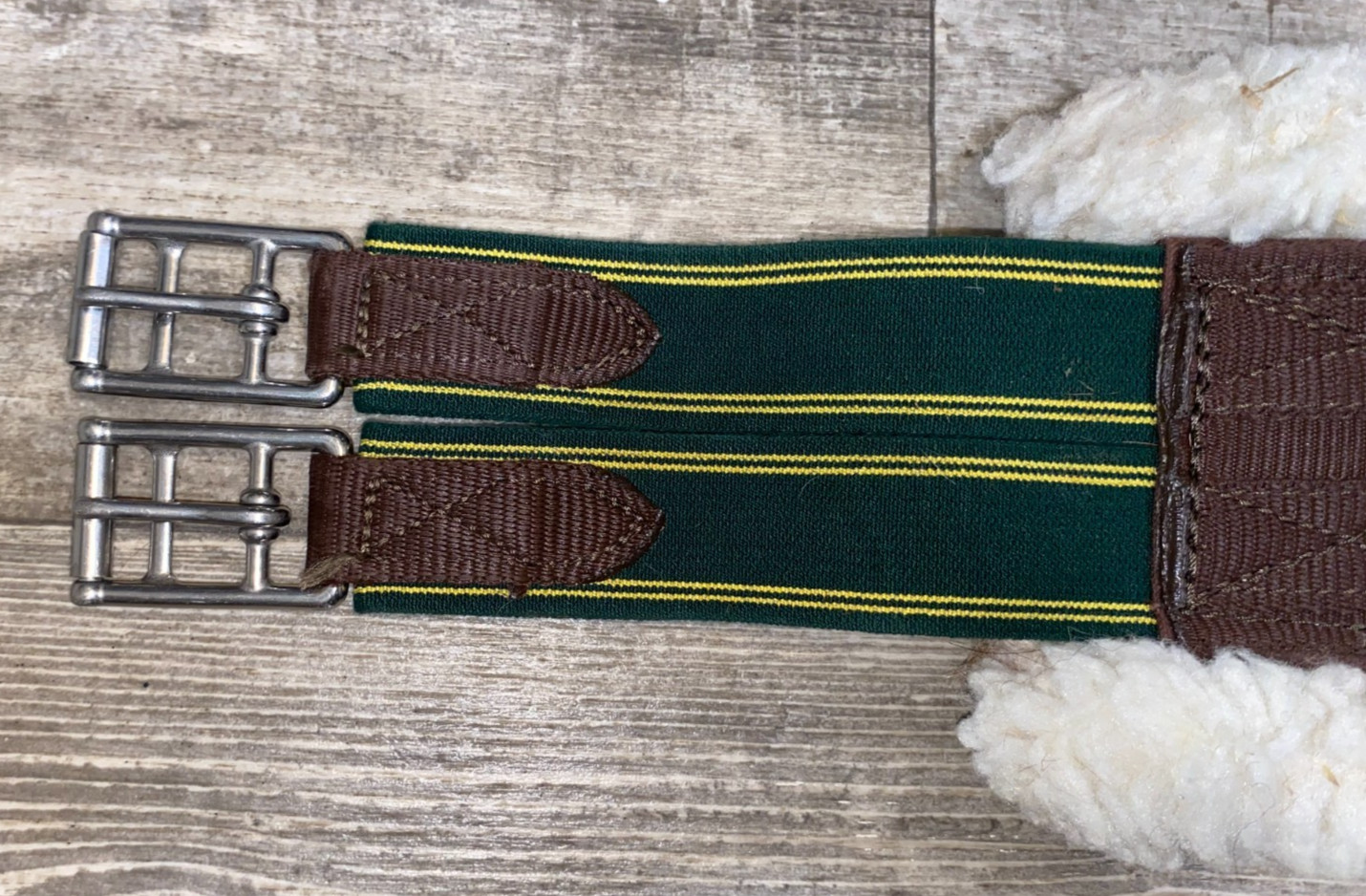 36'' HENRI DE RIVEL FLEECE ENGLISH GIRTH