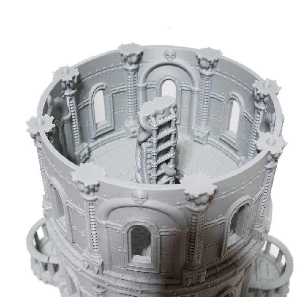 Zorpsector Rome - Sci-Fi Wargaming Communications Tower: 3D Printed