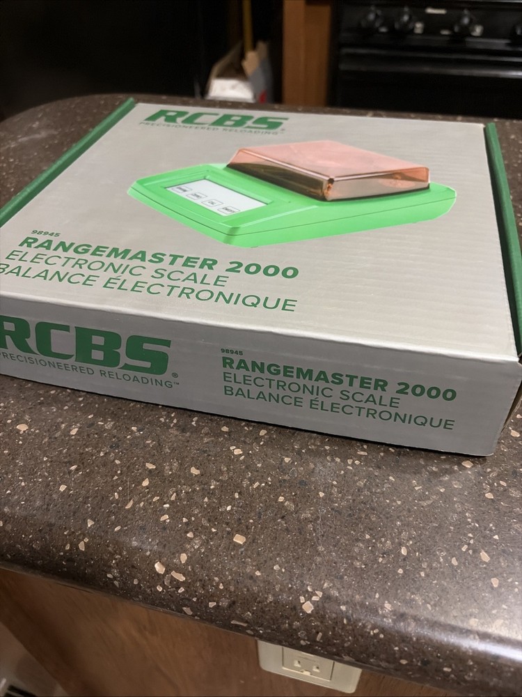 RCBS 98945 RangeMaster 2000 Electronic Reloading Scale 120/240V AC/9V DC