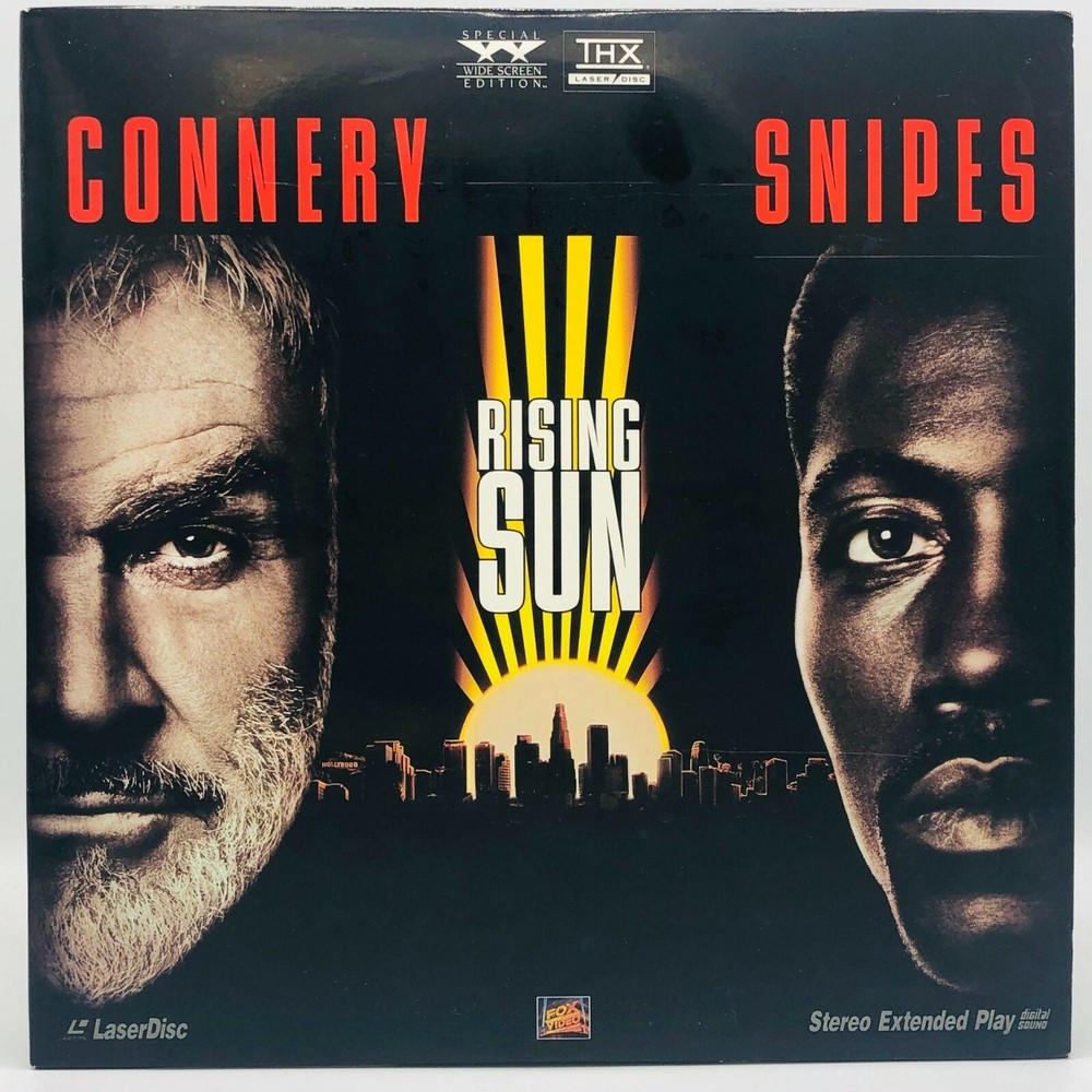 Rising Sun LASERDISC, Connery, Snipes