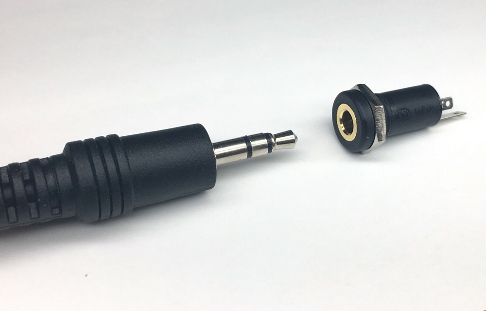 NEW 4-Pack 3.5mm 1/8 Mini Plug Stereo Audio Chassis Panel Mount Headphone Jack