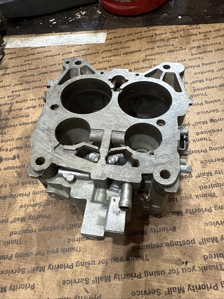 Rochester quadrajet carburetor empty shell 17059294-1491