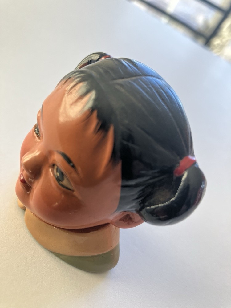 Pencil Sharpener Native Girl Head