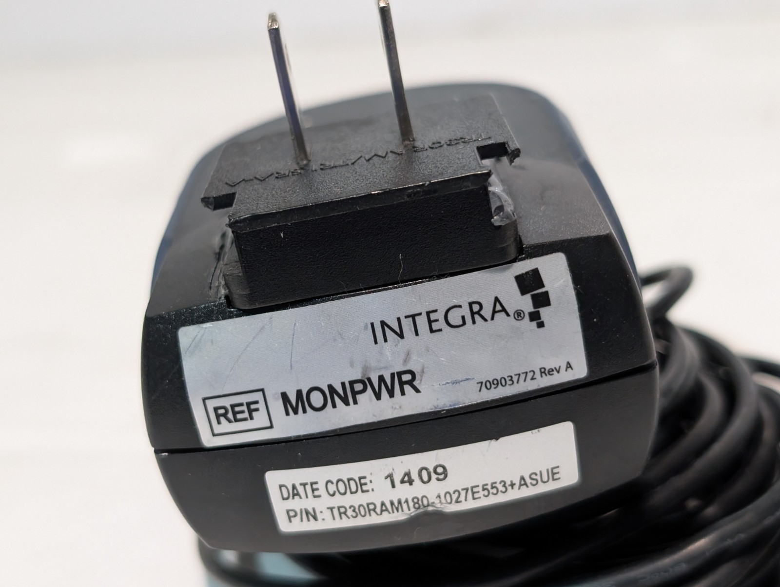 Integra/Cincon Electronics MONPWR Med-Grade Adapter 100-240VAC/18VDC, TR30RAM180