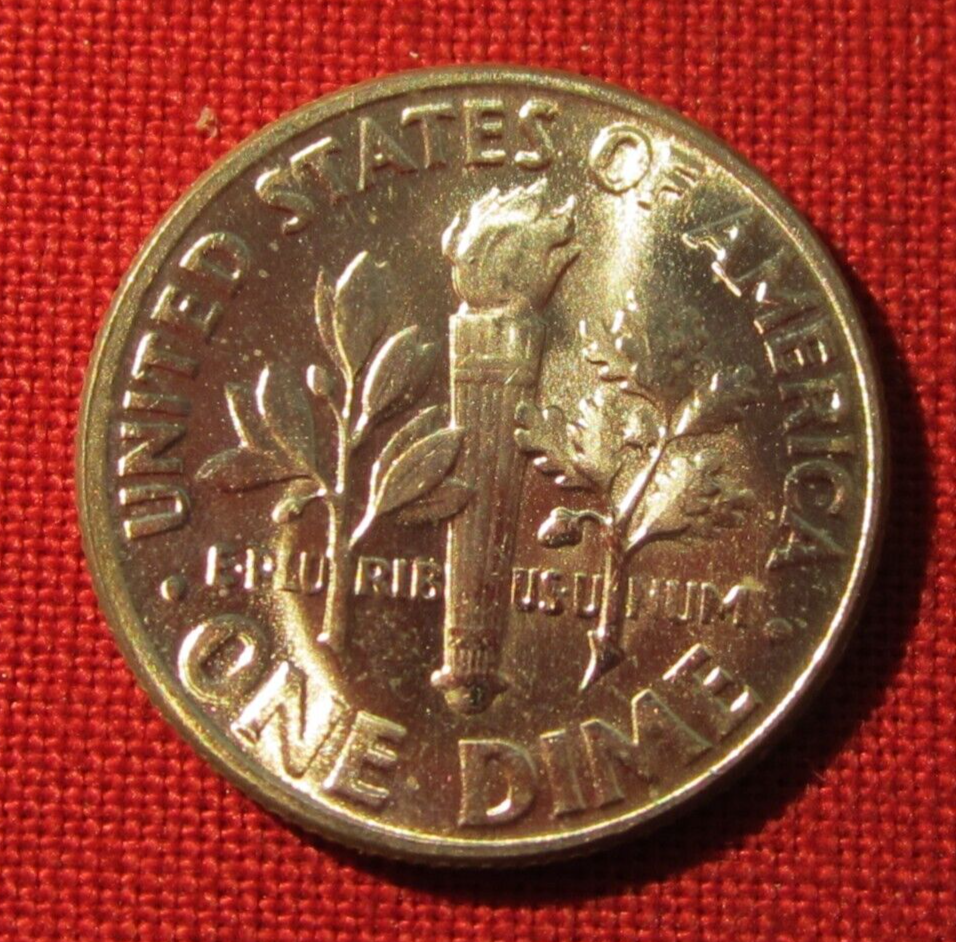 1956 P Roosevelt Dime - 90% Silver - BU - Uncirculated