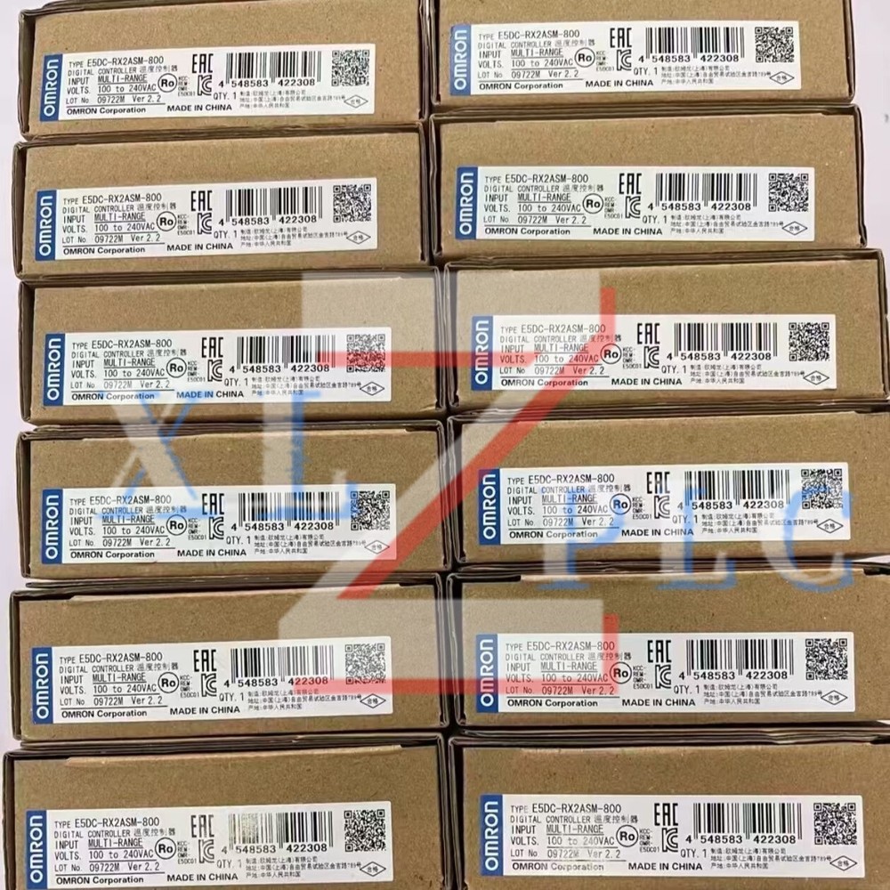 1PCS New Omron E5DC-RX2ASM-800 100-240VAC Temperature Controller In Box*