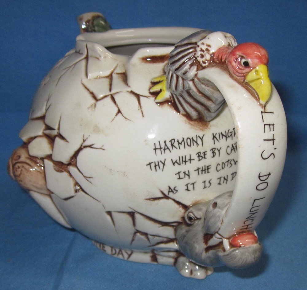 Harmony Kingdom Crackin' Brew Teapot