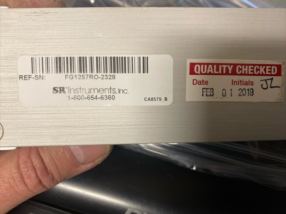 SR Instruments, Part #FG1257RO-2328, Weight Scale Controller