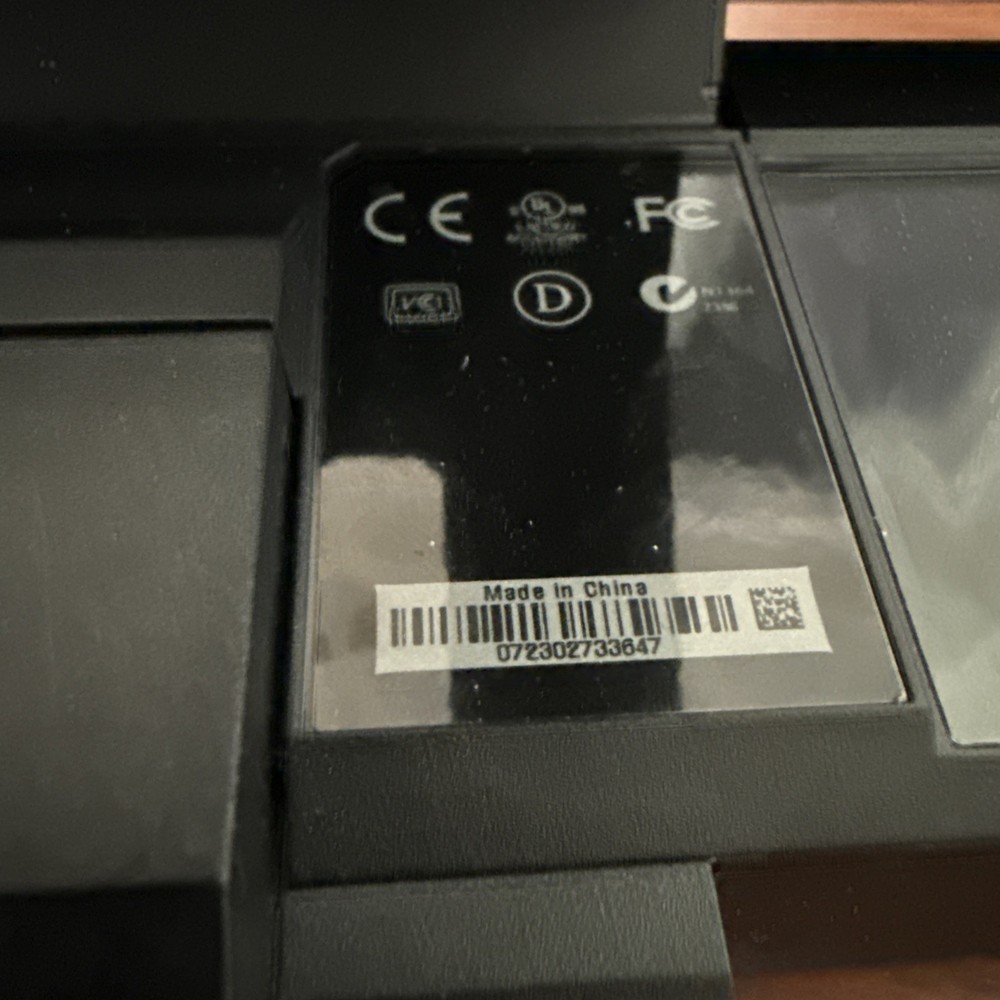 Microsoft Xbox One Kinect Sensor Model 1520 Black UNTESTED