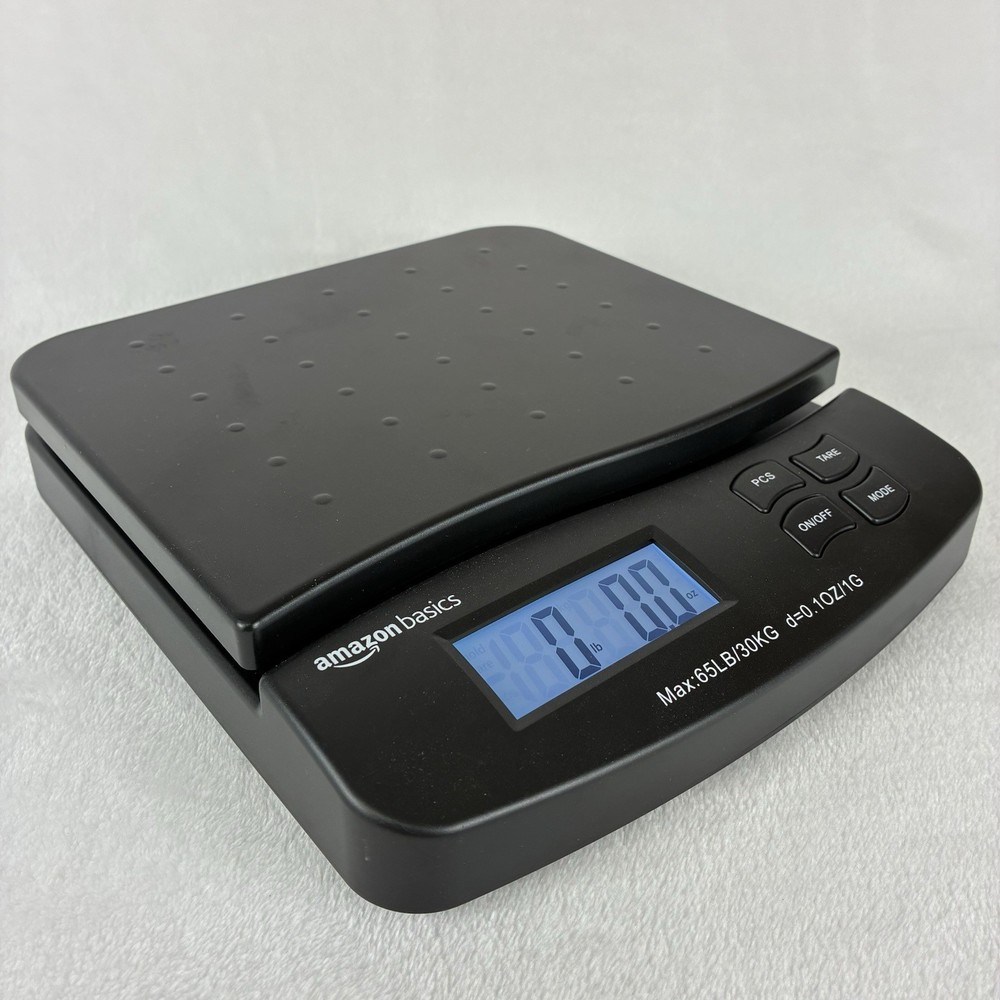 Amazon Basics Digital Shipping Scale 65lb Postal Package Tested and Working!