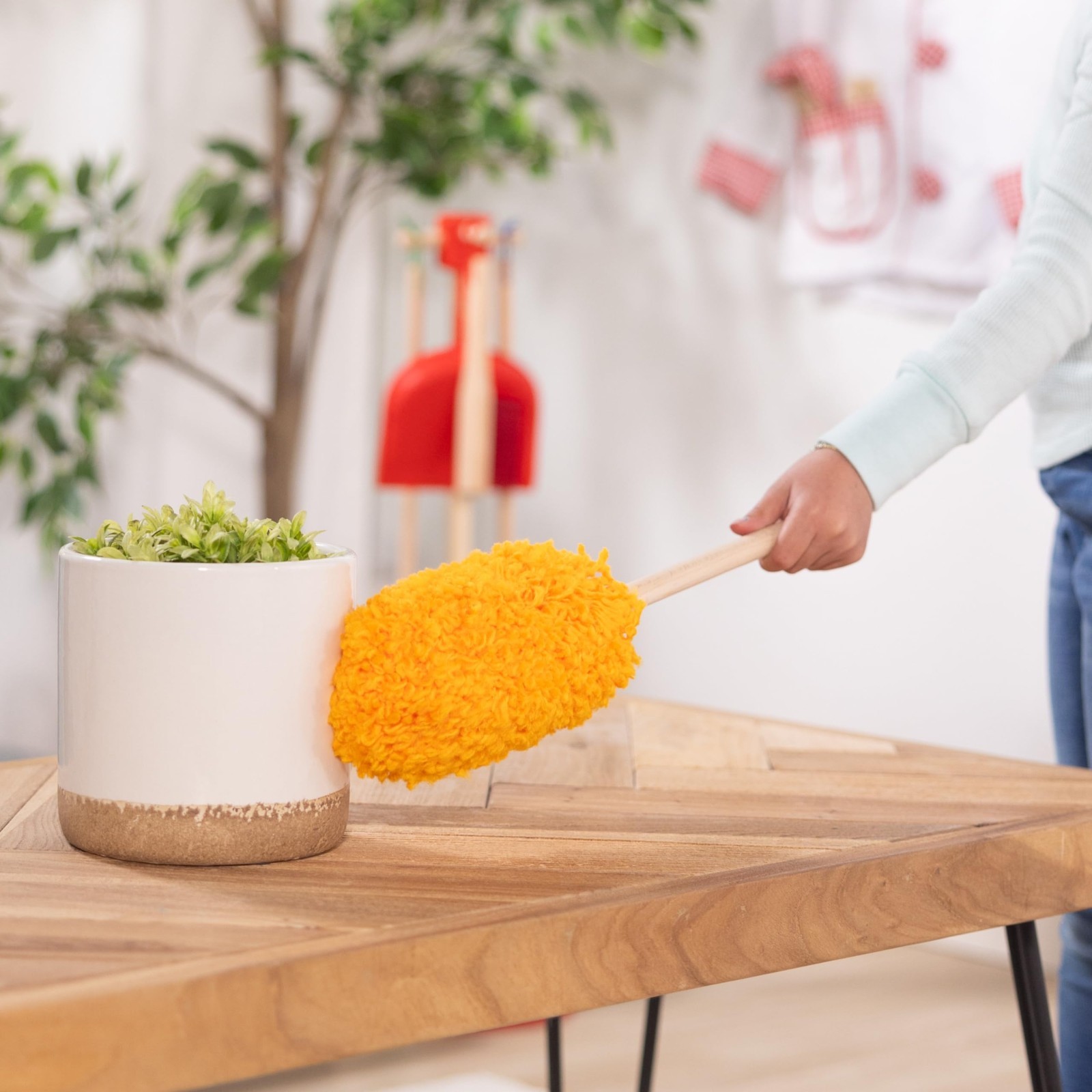 Melissa and Doug Dust! Sweep! Mop! Play Cleaning Set