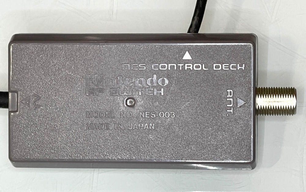 Nintendo NES RF Switch Adapter NES-003 Official OEM 👾