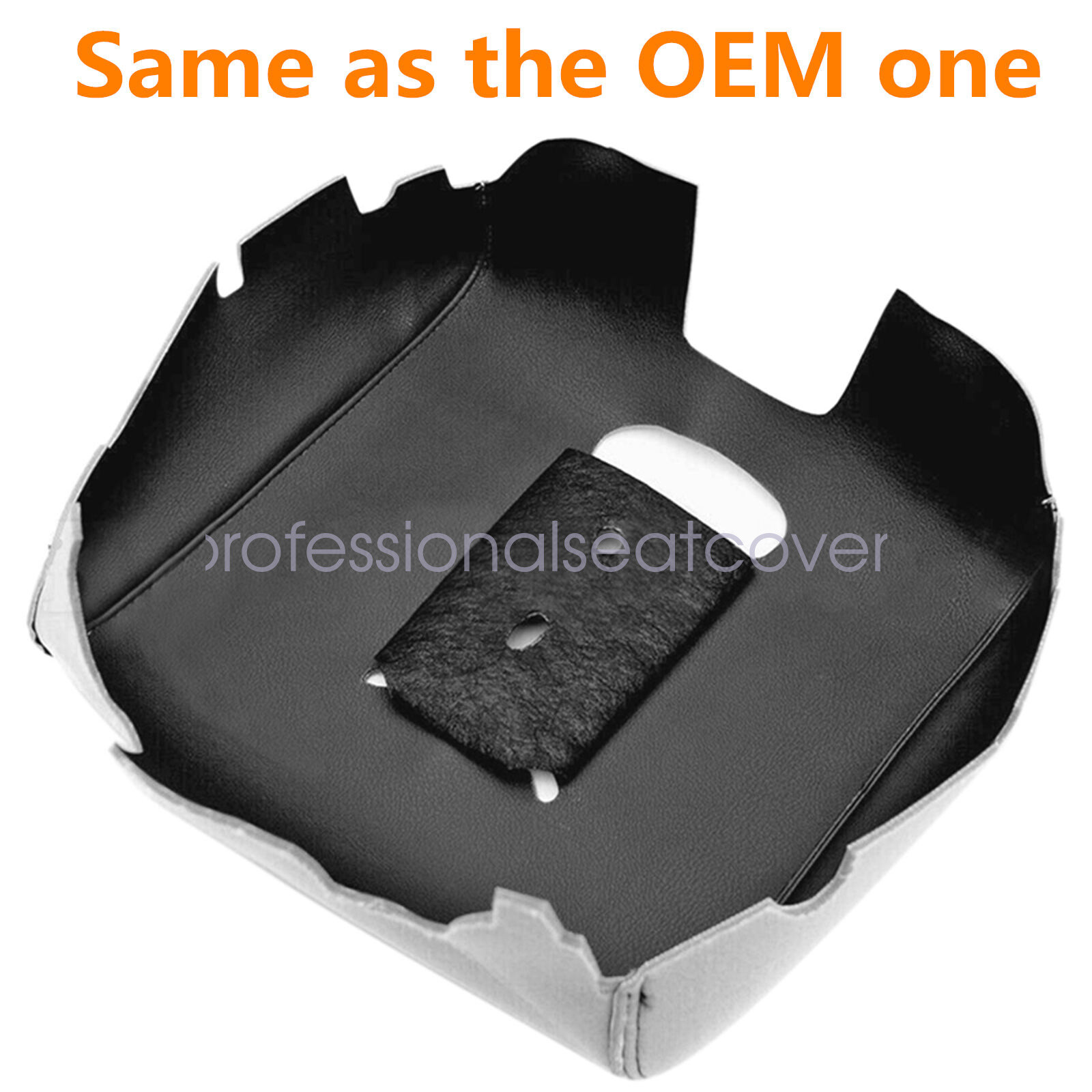 Replacement Console Lid Armrest Cover For 14-18 Chevy Silverado GMC Sierra Black