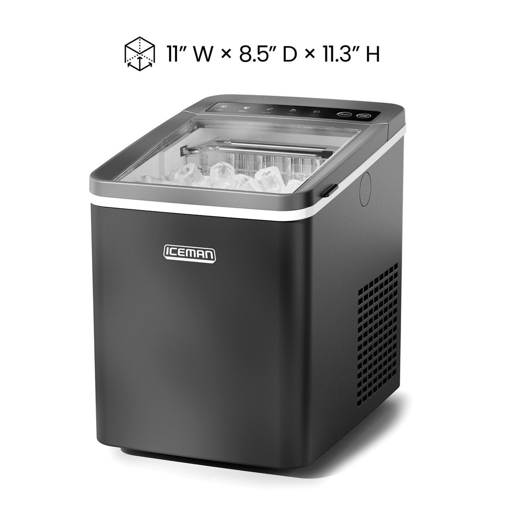 🔥Chefman Iceman Ice Machine 26lb Dual Size Countertop🔥