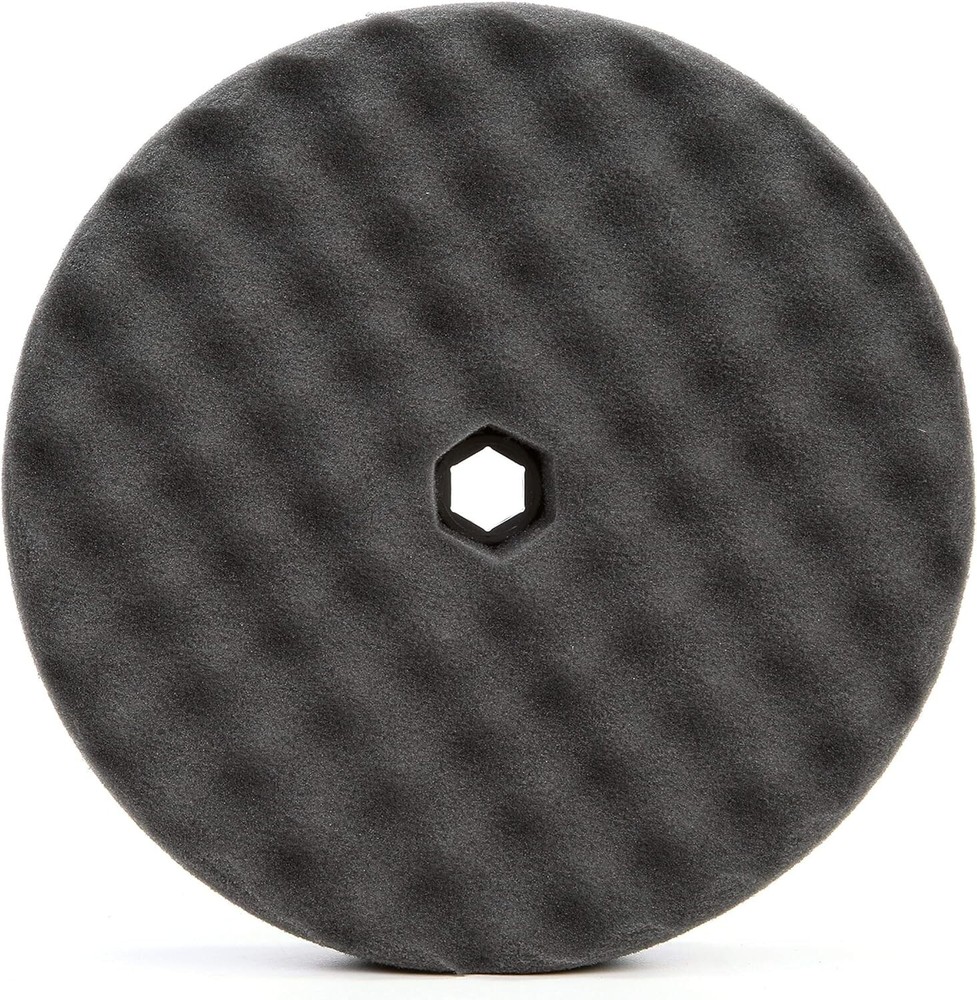 3M (05707) Perfect-It Foam Compounding Pad, 8 in, Hook & Loop Grip, Double-Sided