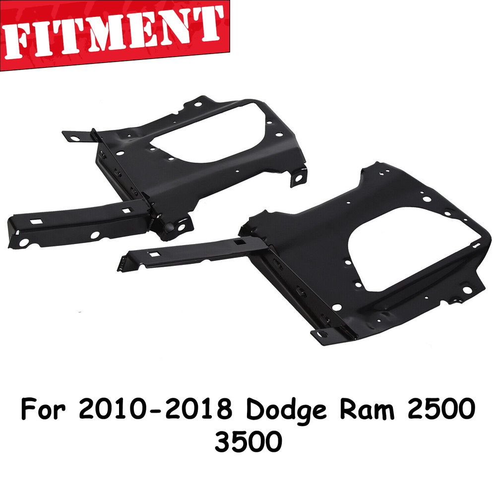 For 2010-2018 Dodge Ram 2500 3500 Front Bumper Bracket Kit Right & Left