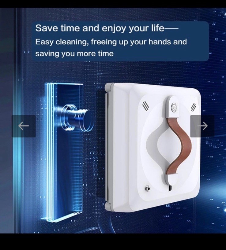 Window Cleaning Robot by Moonzye/Remote Control/High Suction Power/New