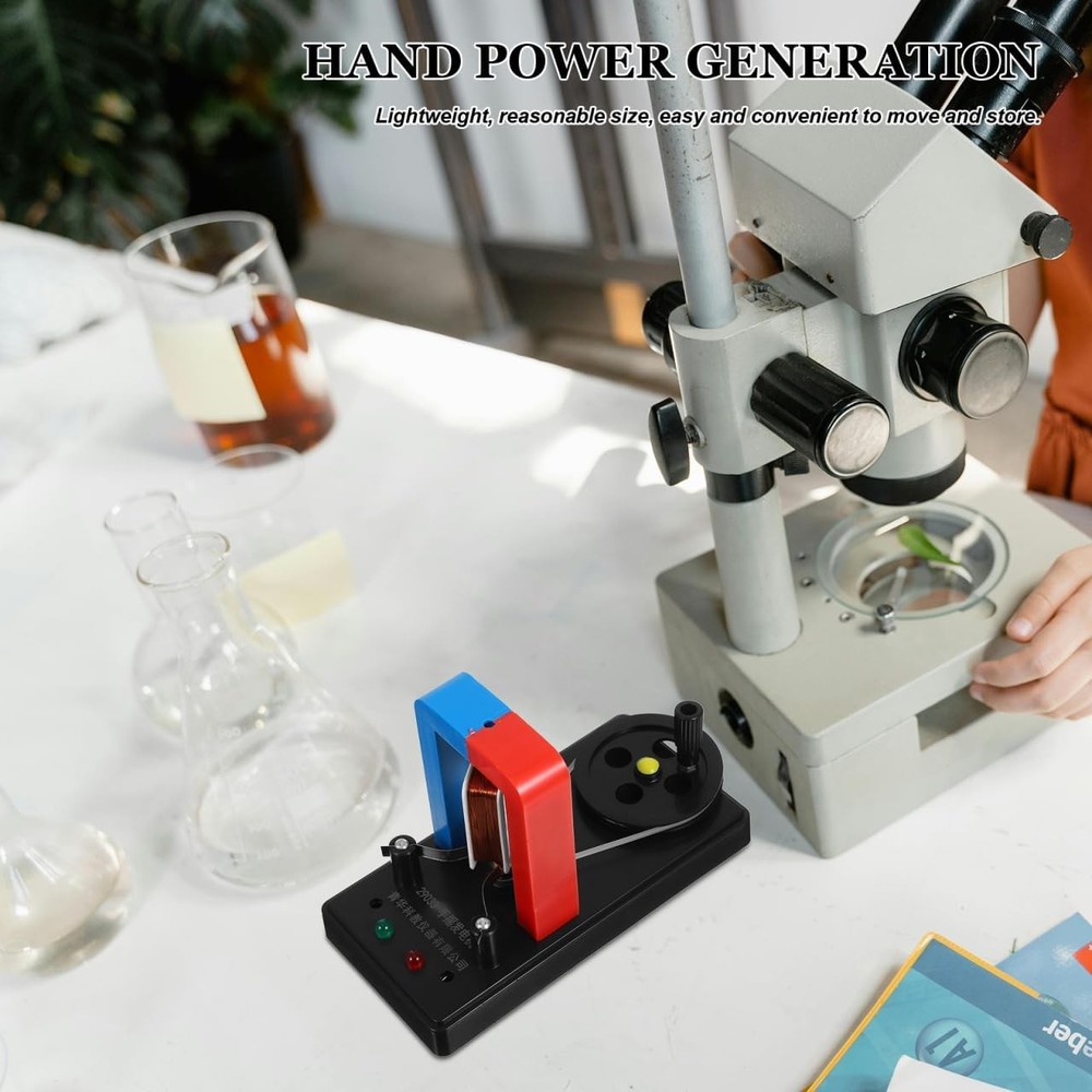Hand Crank Generator Dc Electric Motor Kit for Stem Science Experiments DC Elect