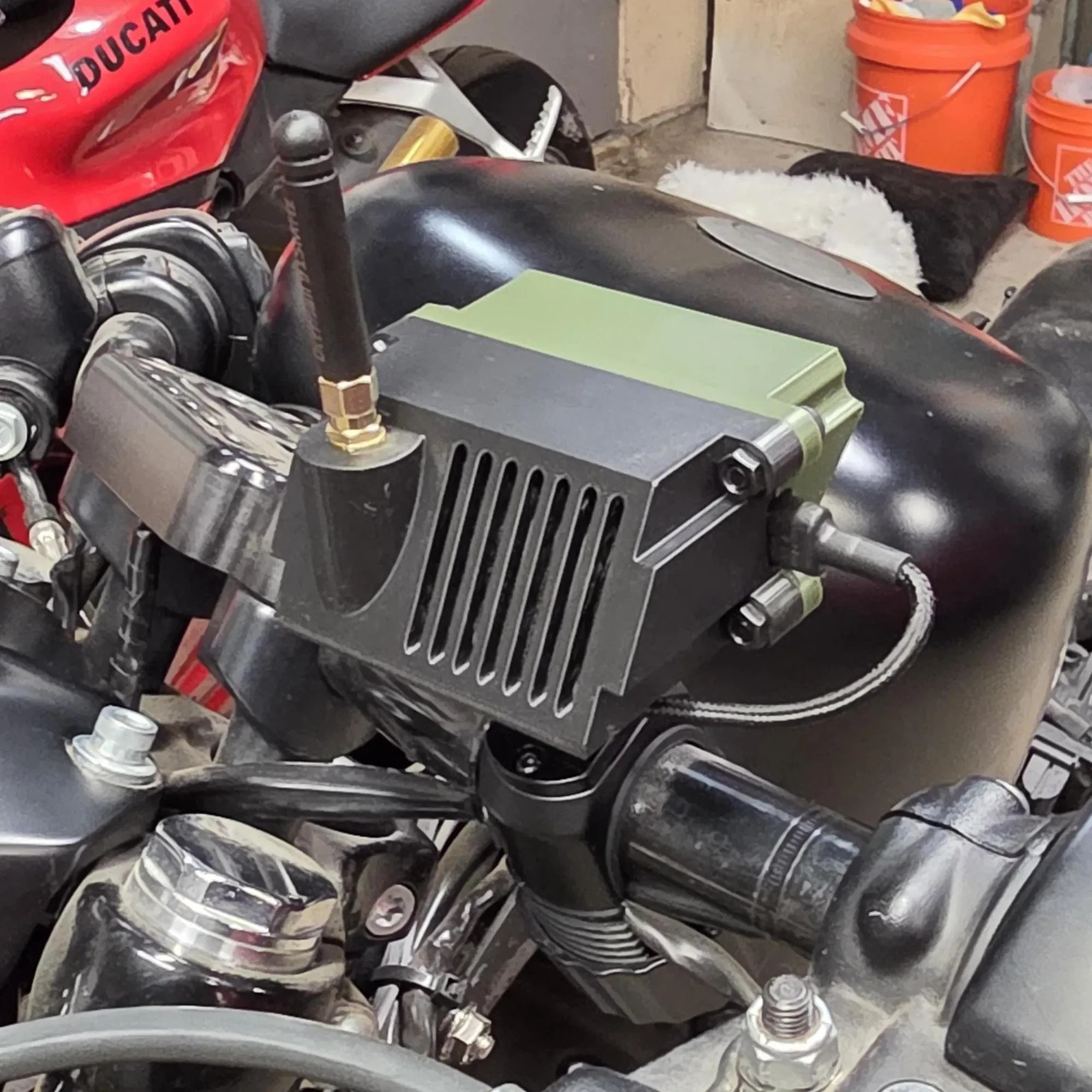 Heltec V4 Meshtastic Vehicle Mount Case with Action Camera Mount *Updated*