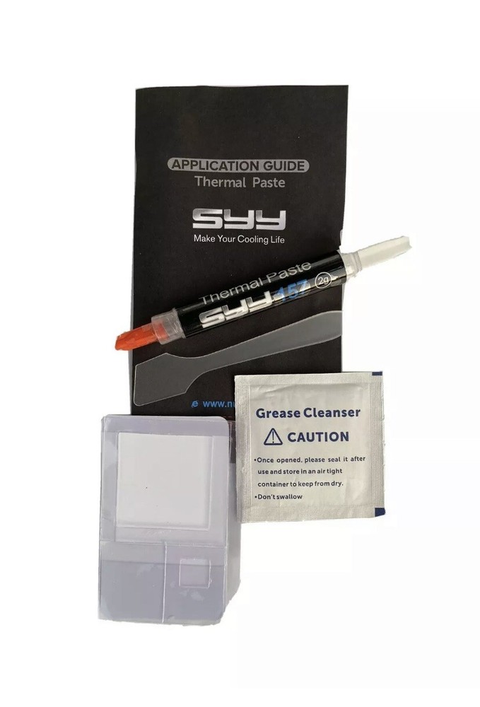 3 X Thermal Paste, SYY 2 Grams CPU Paste Thermal Compound Paste Heatsink