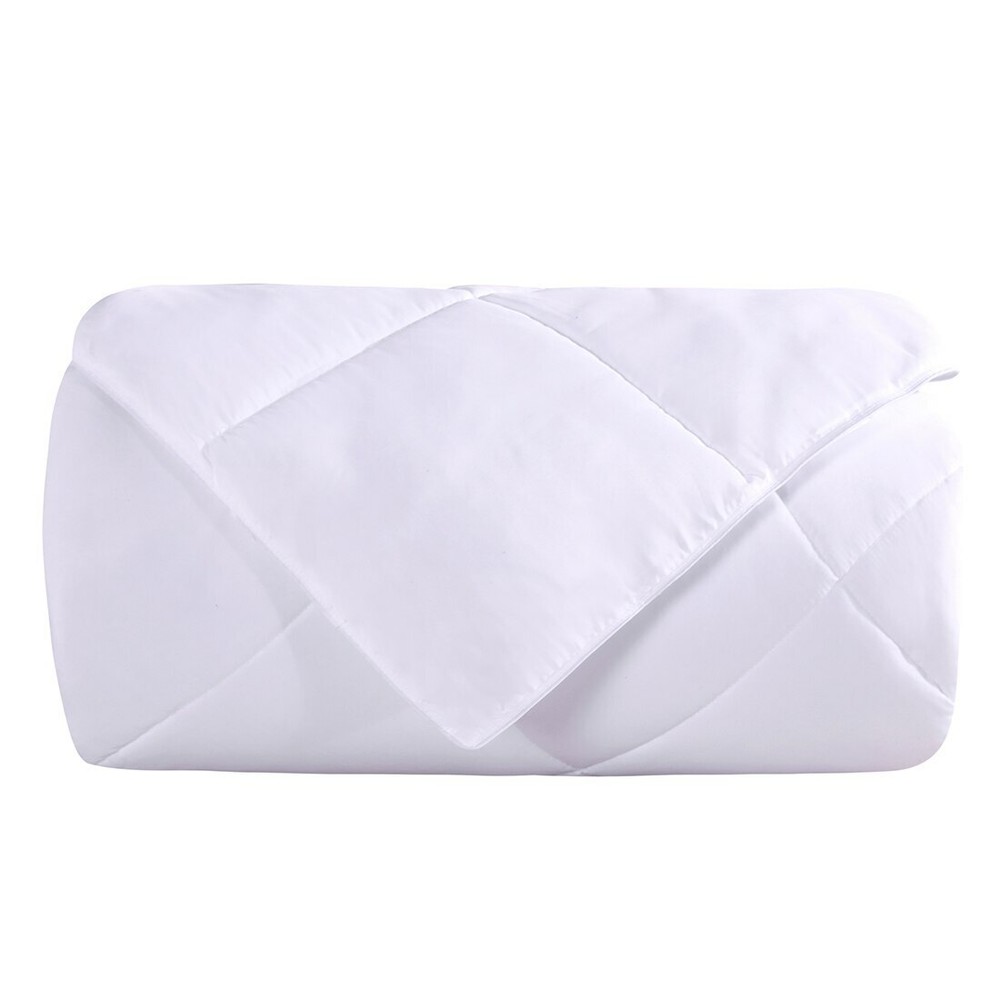 All Seasons White Down Alternative Comforter Hypoallergenic Micro Duvet Insert
