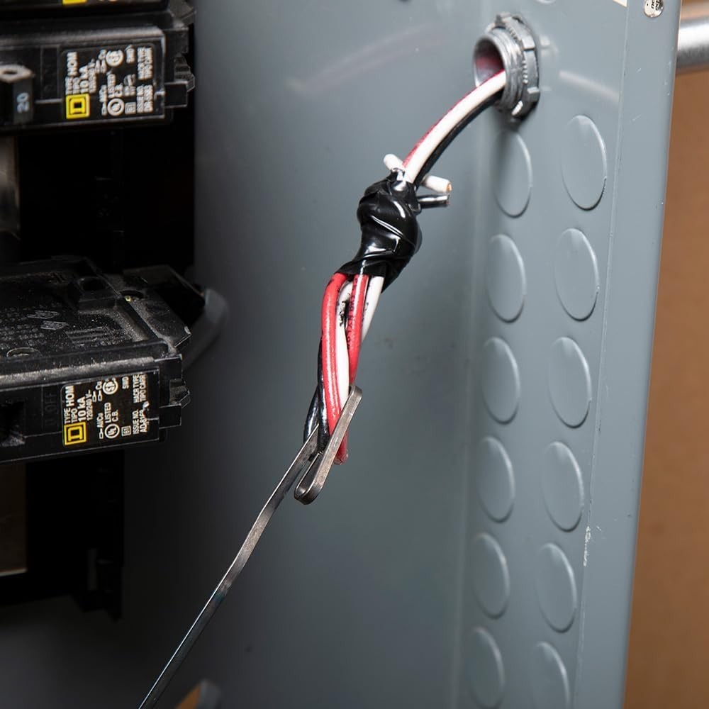 Steel Fish Tape 50ft Double Loop Tip