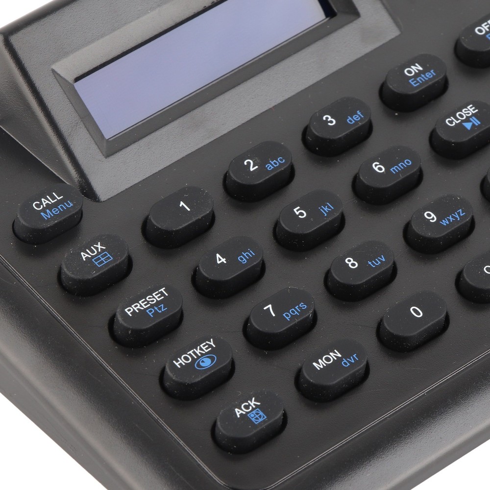 US Plug 3D PTZ Camera Controller Strong Compatibility LCD Display With Joystick