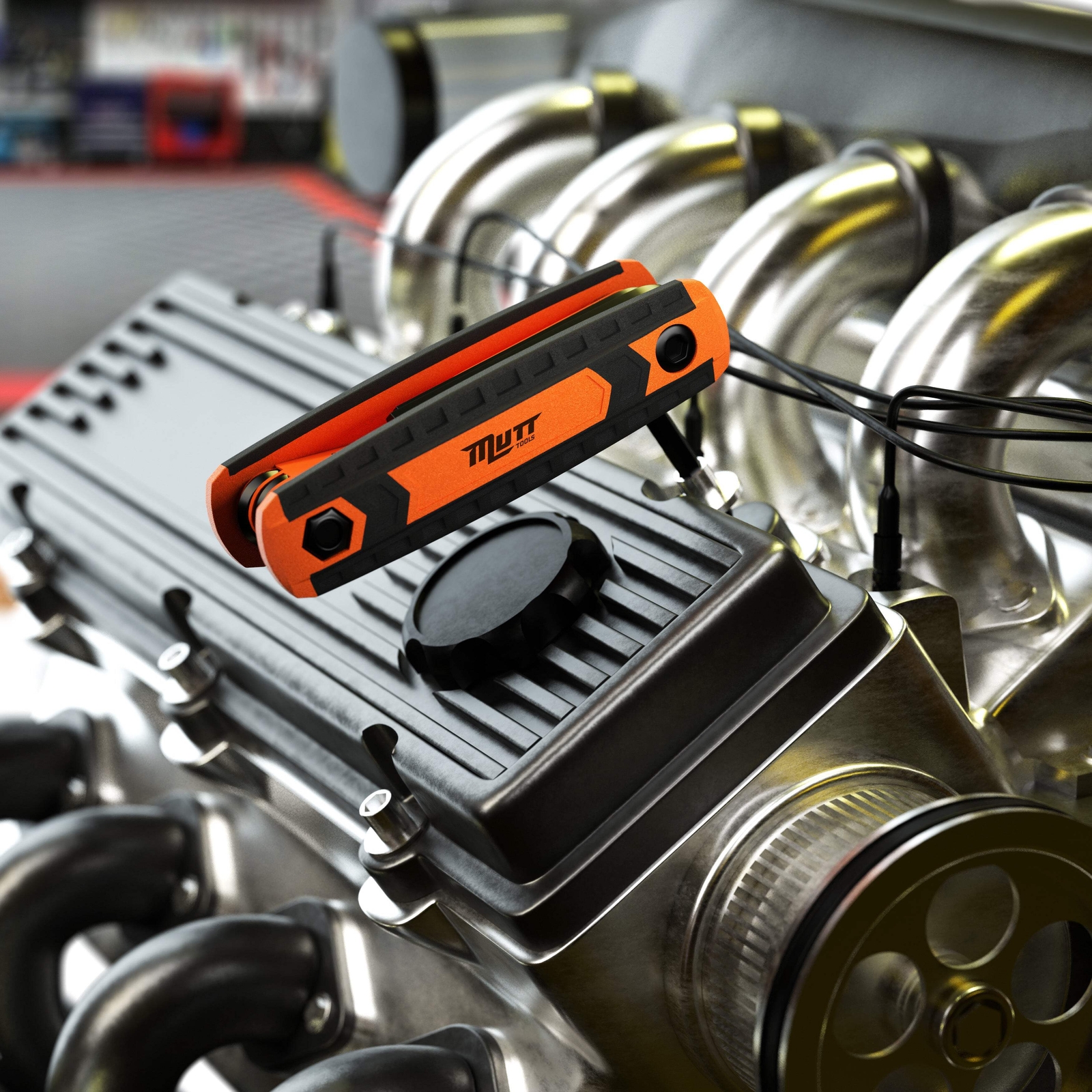 25pc Folding Allen and Torx Wrench Set | Metric, SAE Hex Key Sets and Star Keys