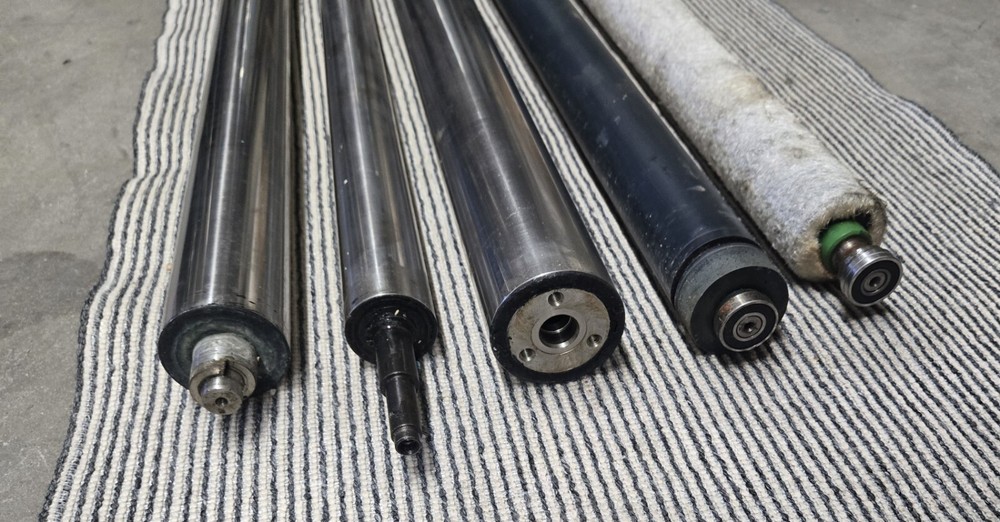 Heidelberg GTO 52 Water System Rollers And Hardware, Standard Damp System