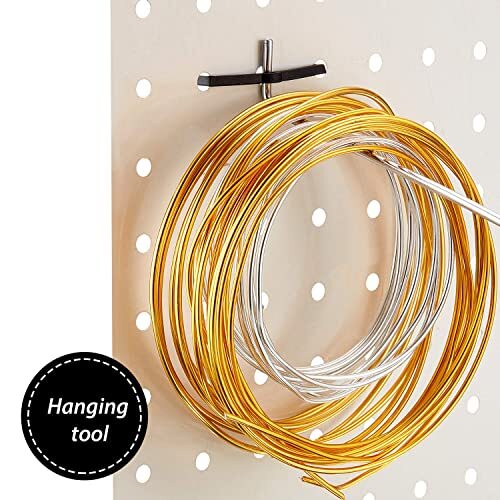 200 Pcs Pegboard Hook Locks Plastic Peg Hook Fixer Peg Board Hook Accessories