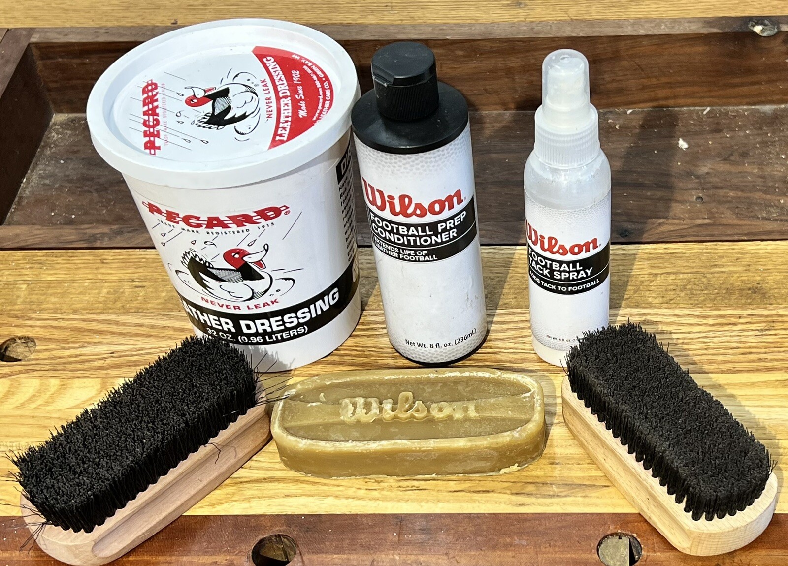 Leather Football Restoration. Bladder Replacement, New Laces, Game Prepping.