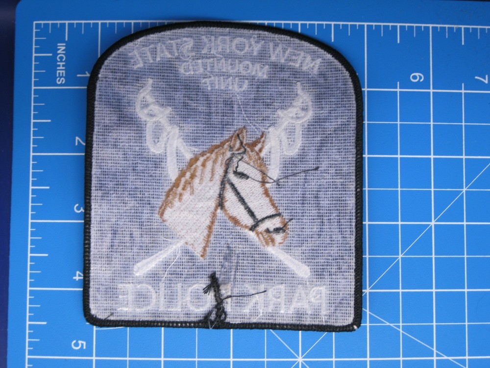 New York State Park Police Mounted Unit patch