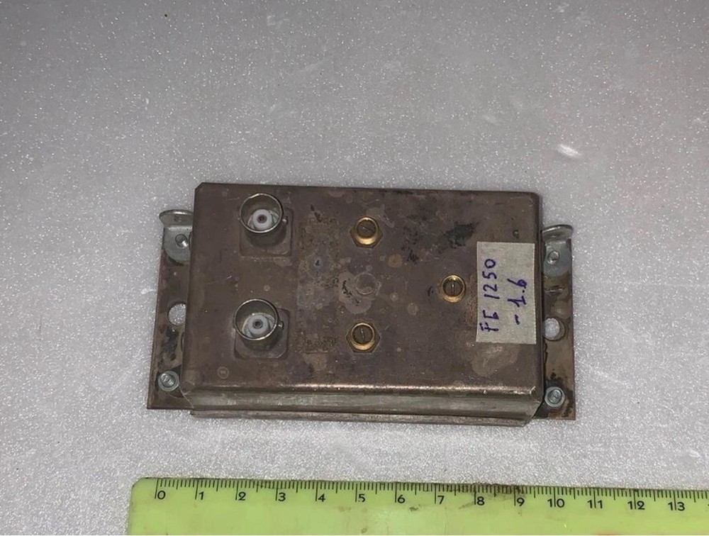 RF FILTER 1250 MHZ BW 10 MHZ -1.6 DB BNC TESTED