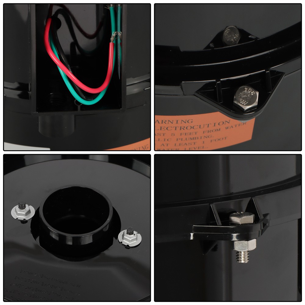 Air Supply Silencer Pool Spa Hot Tub Blower 2HP 240V 6320241 For 2 Inch Plumbing