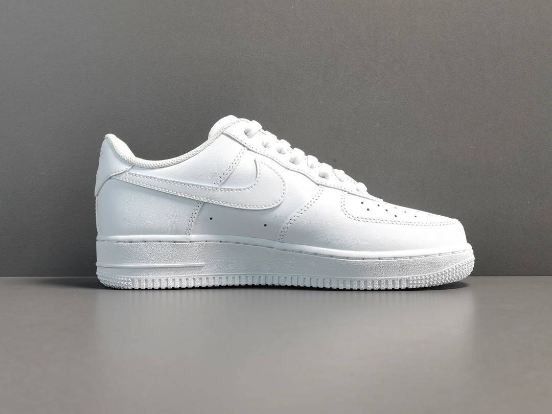 Nike Air Force 1 "Triple White" "Triple Black"Low Top Classic Sneakers US Size