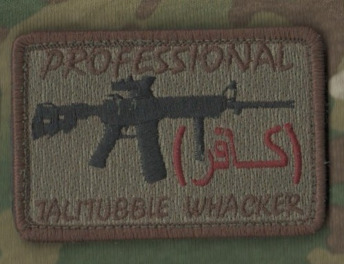 KANDAHAR WHACKER JSOC MARINES FORCE RECON OPERATOR hook/loop TAB: Solid Brothers
