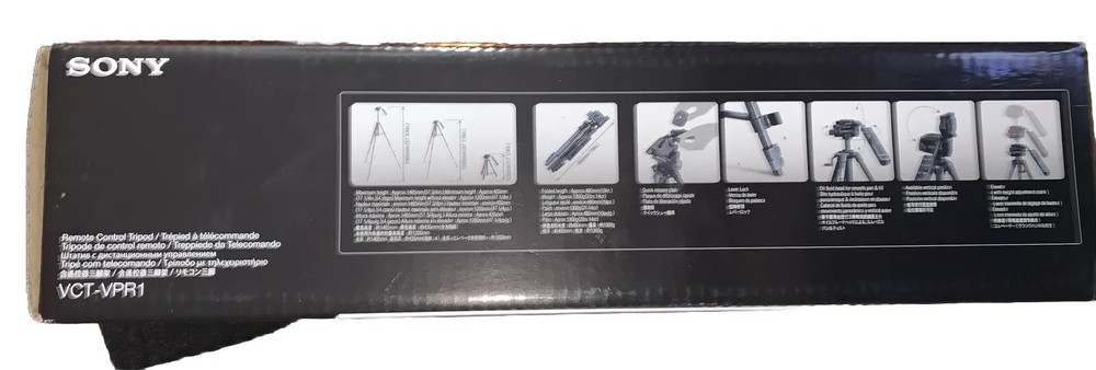 Sony VCT-VPR1 Compact Remote Control Tripod w/Case in the box !!!