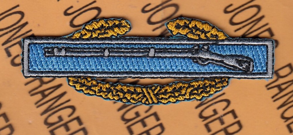 US Army MASTER Combat Infantrymans Badge CIB ~3" qualification cloth patch c/e