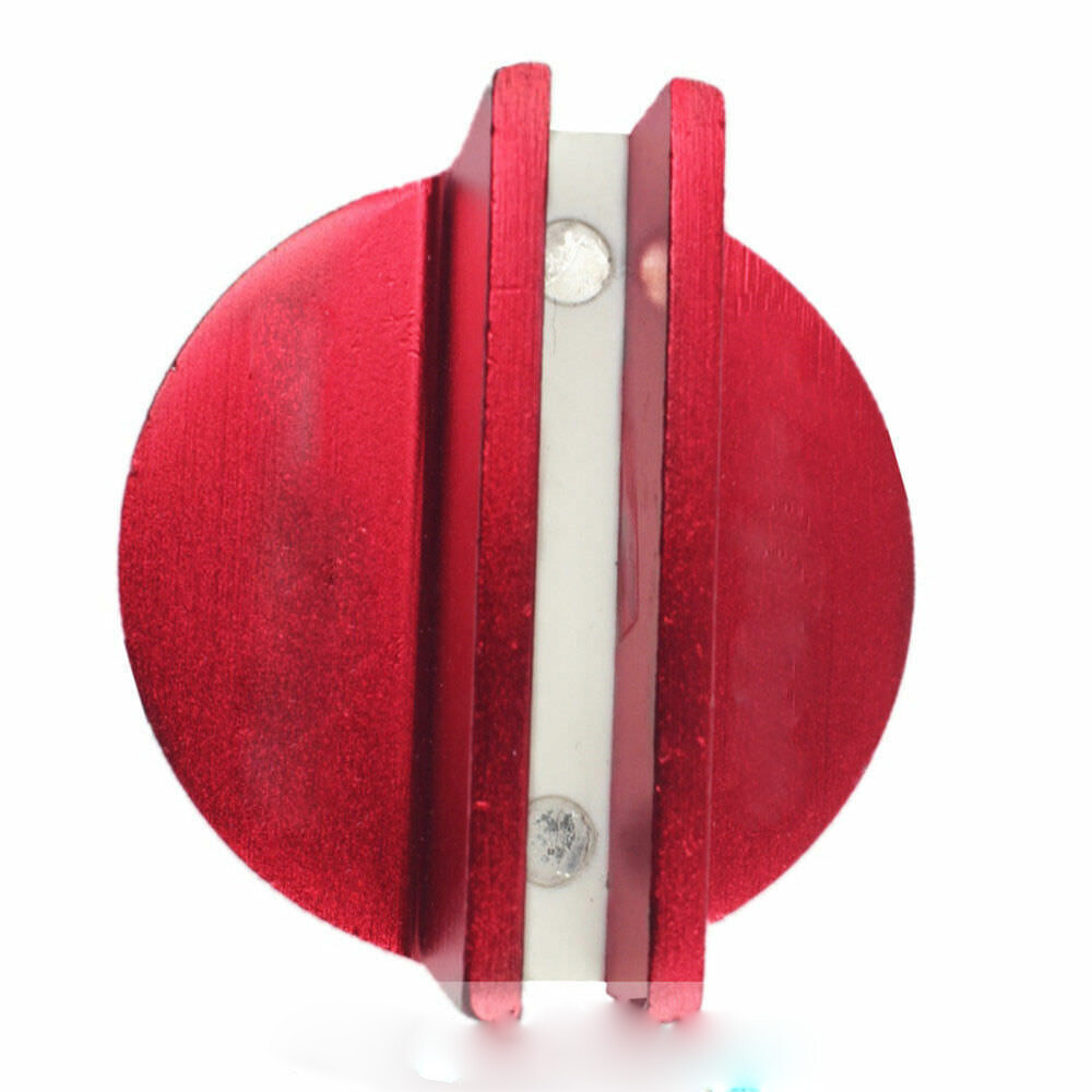 2pc Red Car Universal Floor Jack Disk Pad Adapter Pinch Weld Side JACKPAD